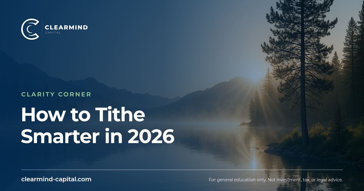 How to Tithe Smarter in 2026 by Giving Stock Instead of Cash
