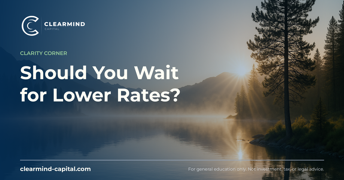 Should You Wait for Mortgage Rates to Drop Before Buying a House?