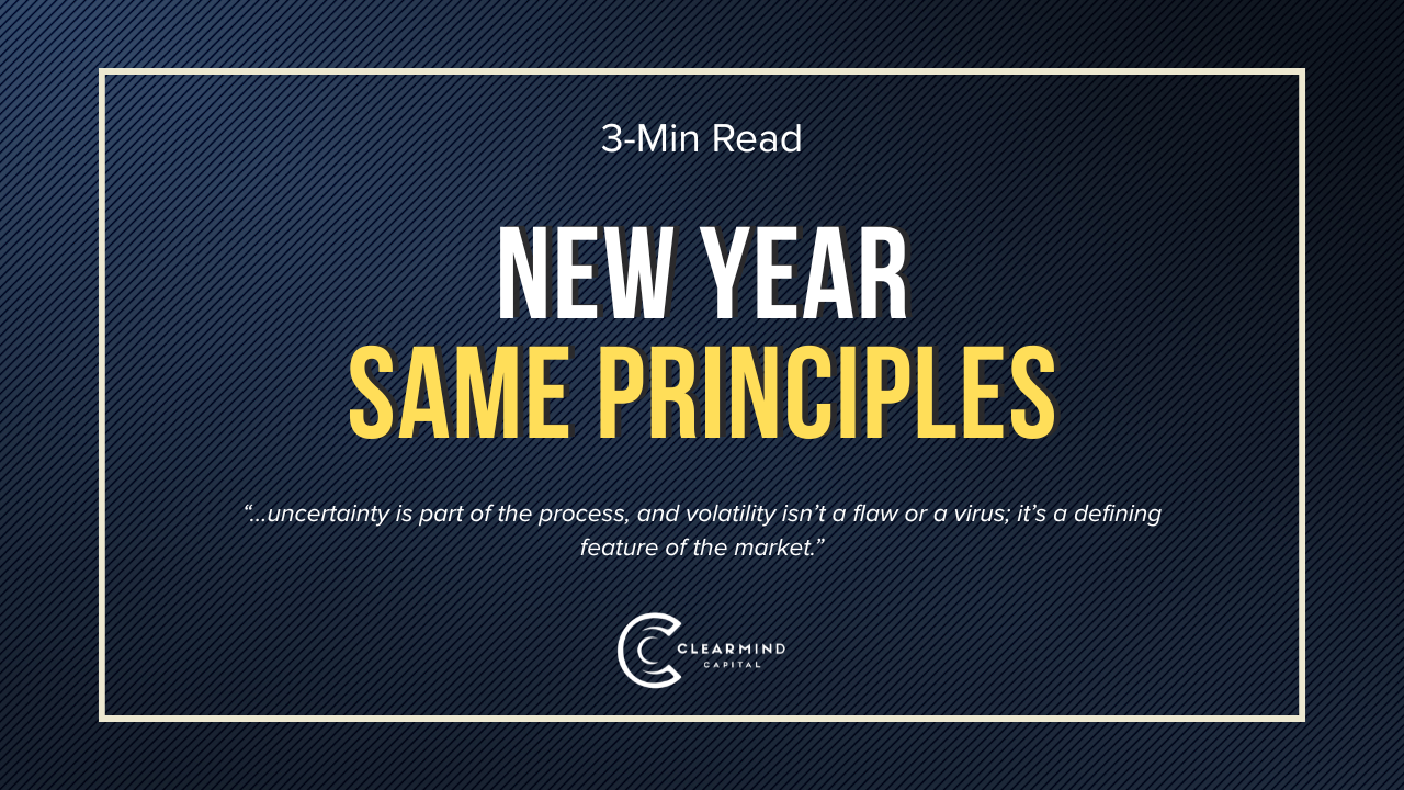 New Year, Same Principles